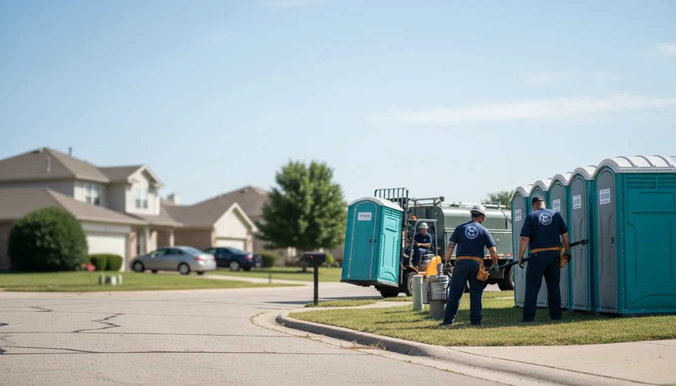 Porta Potty Rental in Silvis, IL near me